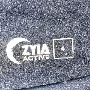 Zyia Active Black and leopard Leggings